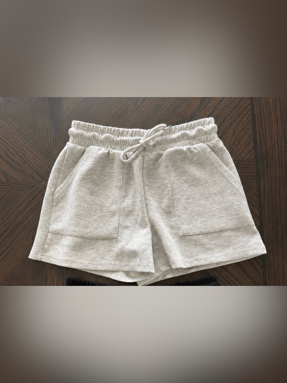 Always You Light Grey Shorts with Front Patch Pockets Size Small